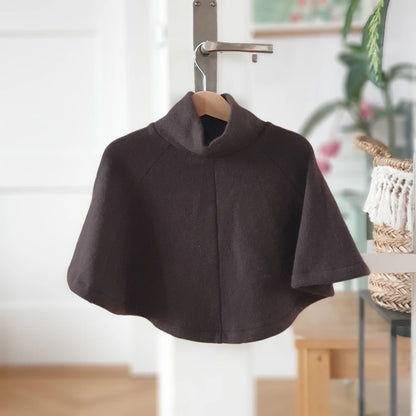 Kindercape dunkelbraun