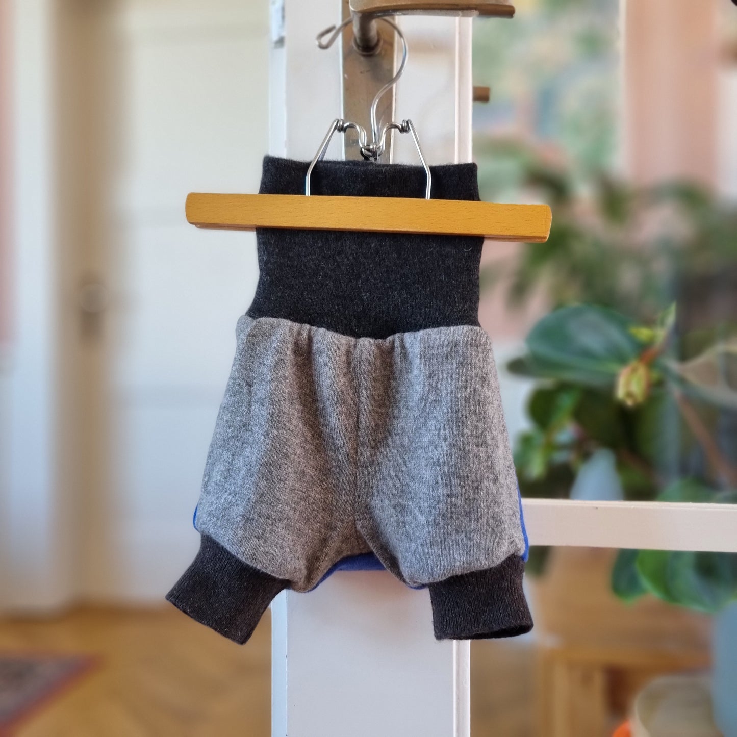 Shortie Mini grün/grau